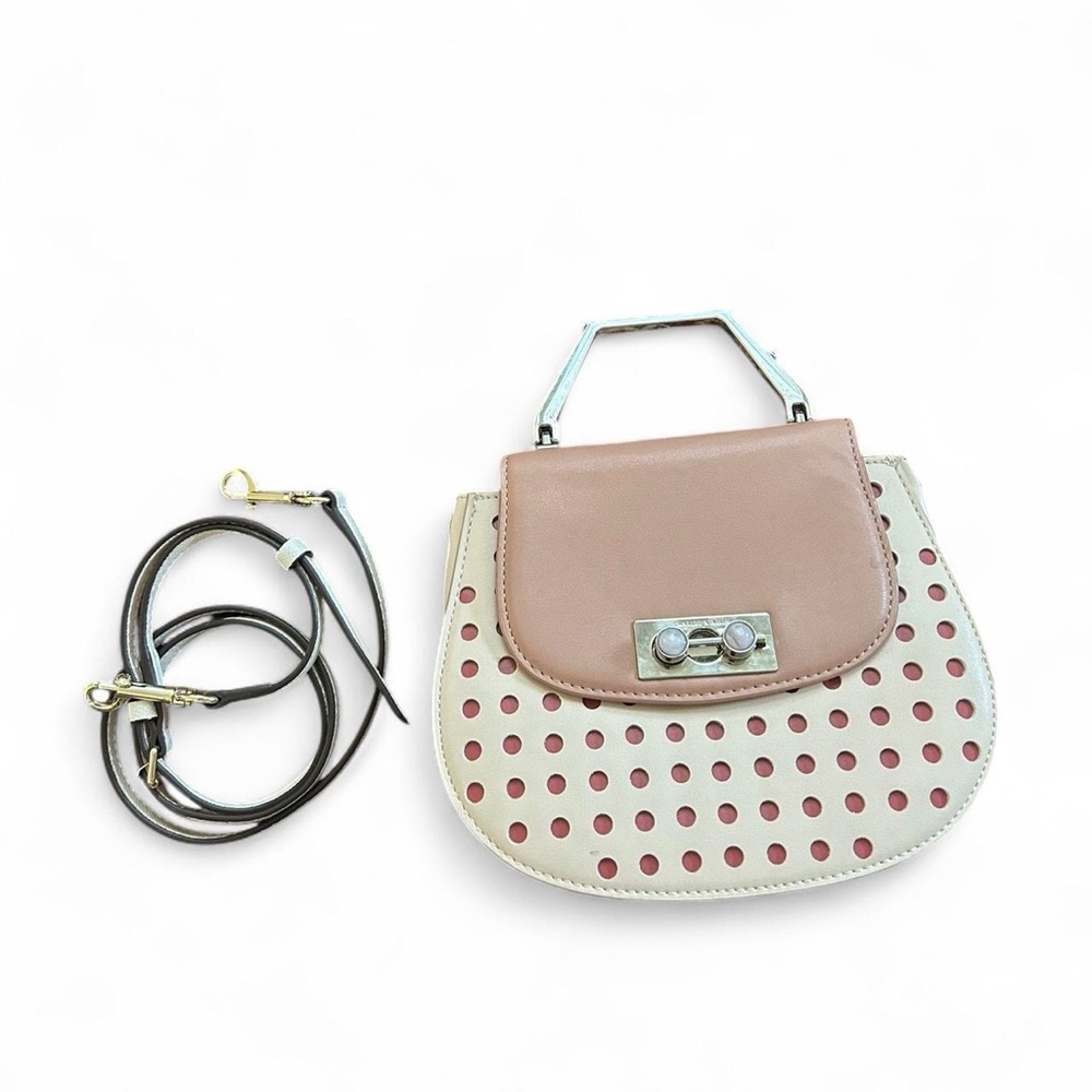 Elegant Pink and Cream Mini Bag